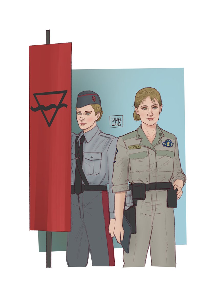 artfully_daniel's tweet photo. My fan art of Jennifer Chase from her days as a BioDread Youth to a member of the Power Team from the 80s sci-fi series, ‘Captain Power and the Soldiers of the Future’. Very rough lines but I quite like how it turned out.

#captainpower #jenniferchase #jessicasteen https://t.co/2vfvTQRHNq