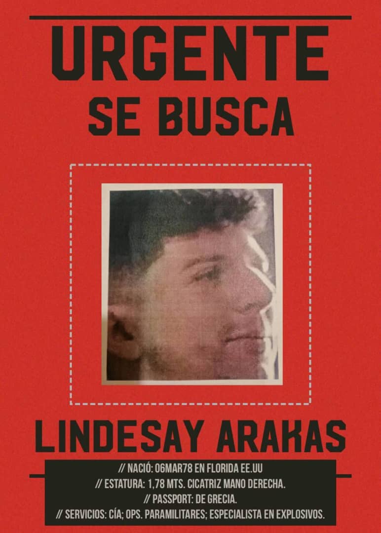 Se maneja información que ha ingresado al país una persona para colocar unos explosivos, difundir para su búsqueda incluye los medios de Inteligencia popular...
