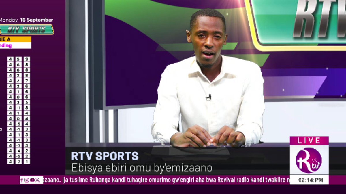 RevivalTv24's tweet image. RSports yatahamu kuhereza ebikozire eby'emizaano.