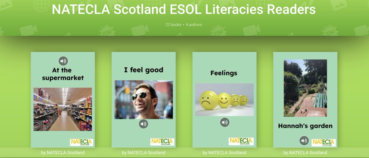 ESOLEngland's tweet photo. #ESOL teachers are probably very aware of these excellent readers for people beginning to learn English. A great resource for learners at this level from @nateclascotland #ELT https://t.co/OYV4EJxbLc https://t.co/2nloC7Q0bk