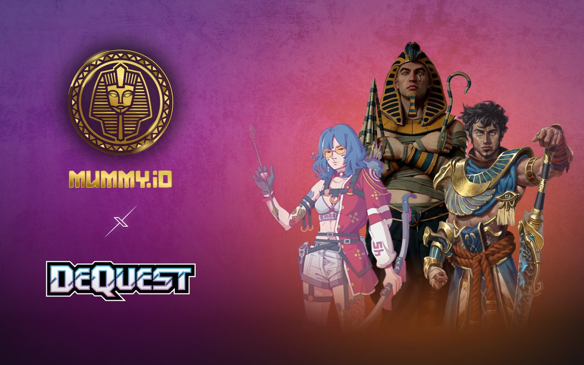 Dequest_io's tweet photo. 🕹️Shattering expectations, elevating the concept of play to the next level.
This is @Mummylabs - the latest to join the DeQuest ecosystem and our newest friend.
🎮 From shooter games that are sure to give you an adrenaline surge such as Elite Strike Team, action-packed 3rd person competitive arena shooters such as Aurora X: Rising Champions or Mummy: When Worlds Collide; if you prefer open world RPG’s that blend fantasy, historical, mythological and time travel elements packaged tightly with other intricate systems.
https://t.co/pvkjKwaDlf delivers masterfully crafted games, powered by Unreal Engine 5.
⚔️ That is a mission DeQuest is more than willing to support by creating new ways for https://t.co/pvkjKwaDlf to connect and interact with their community using the DeQuest Realm.