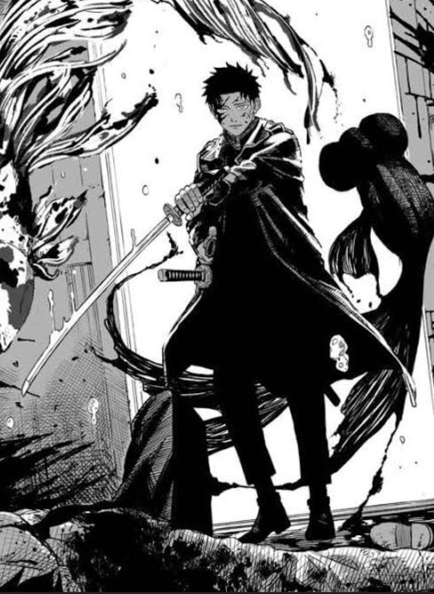 Finally, He appears inside my mind!! The spirit of #Vengeance. The wielder of the unknown 7th enchanted blade, #ChihiroRokuhira.

You guys better be ready. As I'm gonna start getting serious on #Kagurabachi. As the Indian Kagurabachi guy.
