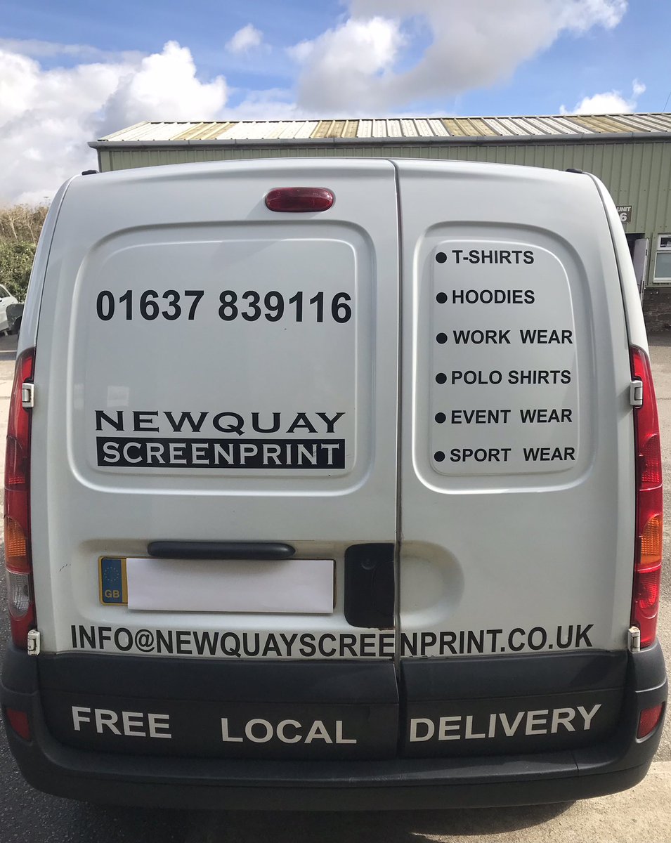 Our FREE local delivery service is 20 miles radius from Newquay