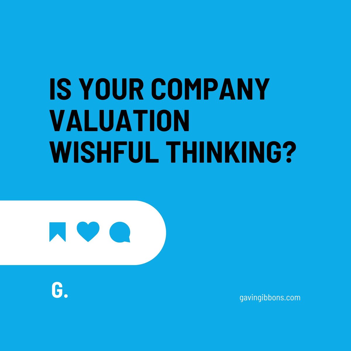 gavingibbons's tweet image. IS YOUR COMPANY VALUATION WISHFUL THINKING?
Is your valuation based on reality, or ego?
Many owners don’t know what their company is truly worth or how to boost it.
Focus on key levers that impact acquirers.
Want to learn how? DM me.
#NextLevelGrowth #ExitLaunchpad #M&A