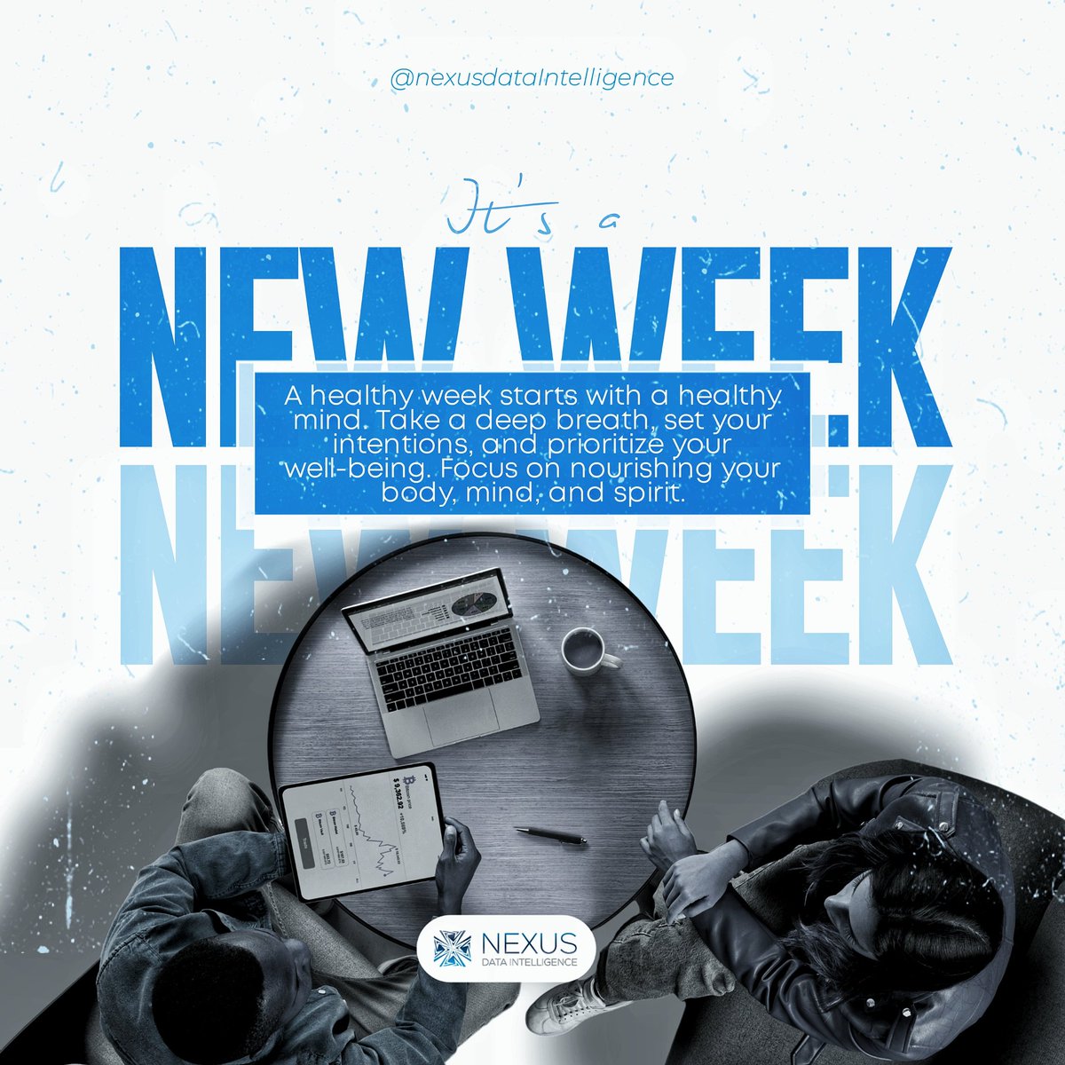 NDIntelligence's tweet image. Happy new week! Remember, a healthy week starts with a healthy mind. Take a deep breath, set your intentions, and prioritize your well-being. Focus on nourishing your body, mind, and spirit. You got this!
#HealthyHabits #WellnessWednesday #NewWeekNewGoals #SelfCare