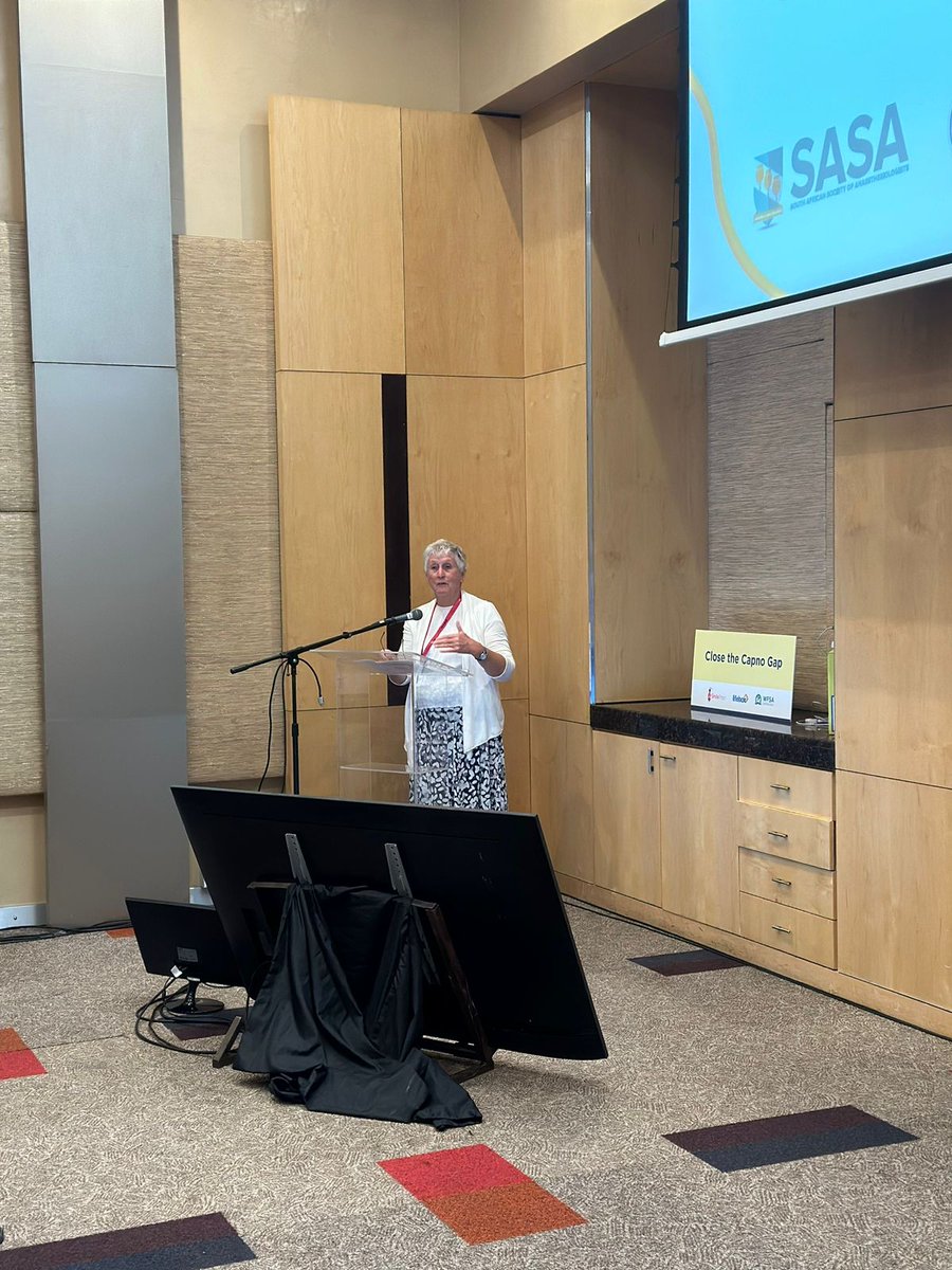 SaferSurgery's tweet photo. Happening now: Capnography action letter Media launch at #2024AAAC!
Drs. #AngelaEnright and @DrFayeMazoEvans speaking about the the critical role of capnography
#CloseTheCapnoGap #SaferAnesthesia #Capnography #Anesthesia #GlobalHealth #GlobalSurgery ##2024AAAC https://t.co/lmLCgdi9OZ