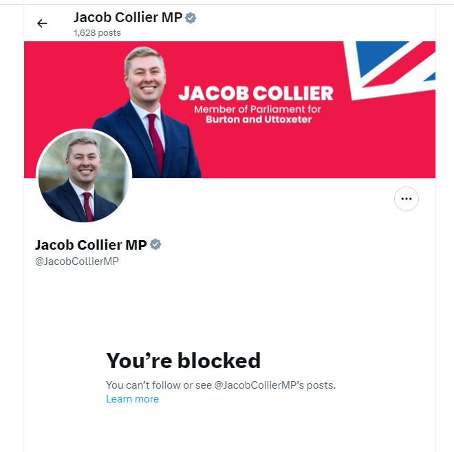 daveatherton's tweet photo. It seems my reputation is going before me. A constituent & follower of Labour MP for Burton & Uttoxeter @JacobCollierMP has asked me to nominate him for my wall of shame. 

He voted to end pensioner's winter fuel allowances. 

I guess many will be in that hospital with hypothermia.