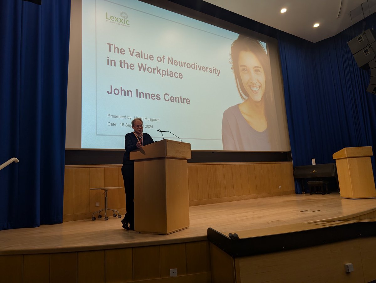 clare stevenson (@cemstevenson) on Twitter photo Great to have our Director introduce our first <a href="/JohnInnesCentre/">John Innes Centre</a> Diversity lecture (sponsorship by JIF) given by Helen Musgrove from <a href="/LexxicLtd/">Lexxic</a>. Along with our <a href="/BBSRC/">Biotechnology and Biological Sciences Research</a> connecting culture project planning to see some real changes to celebrate and value neurodiversity. Great to have our Director introduce our first <a href="/JohnInnesCentre/">John Innes Centre</a> Diversity lecture (sponsorship by JIF) given by Helen Musgrove from <a href="/LexxicLtd/">Lexxic</a>. Along with our <a href="/BBSRC/">Biotechnology and Biological Sciences Research</a> connecting culture project planning to see some real changes to celebrate and value neurodiversity.