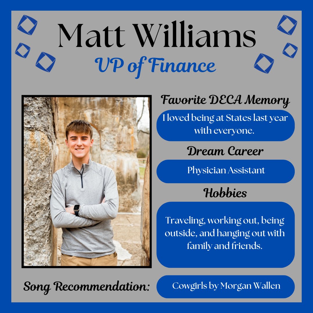 Next we have our VP of Finance, Matt Williams!