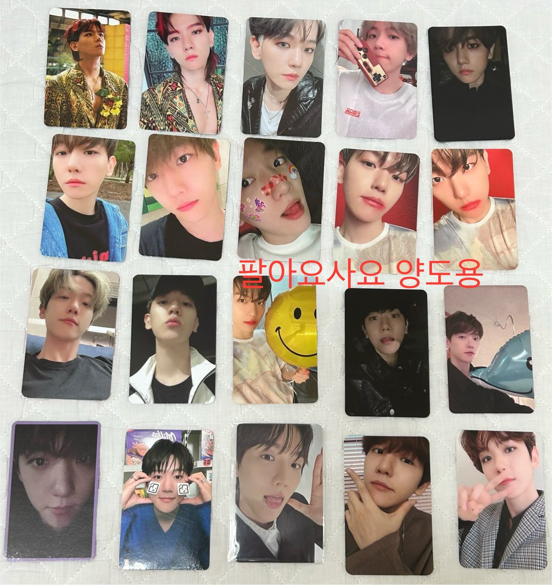 woooooo0506's tweet photo. 백현 포토카드 양도
2장 0.6 
(2장 이상 시 구매 가능, 준등기 반택 +0.18)

엑소 백현 포토카드 포카  exo sell baekhyun poca MD delight city lights kokobop exist bambi
dm https://t.co/lTHhslBzrI