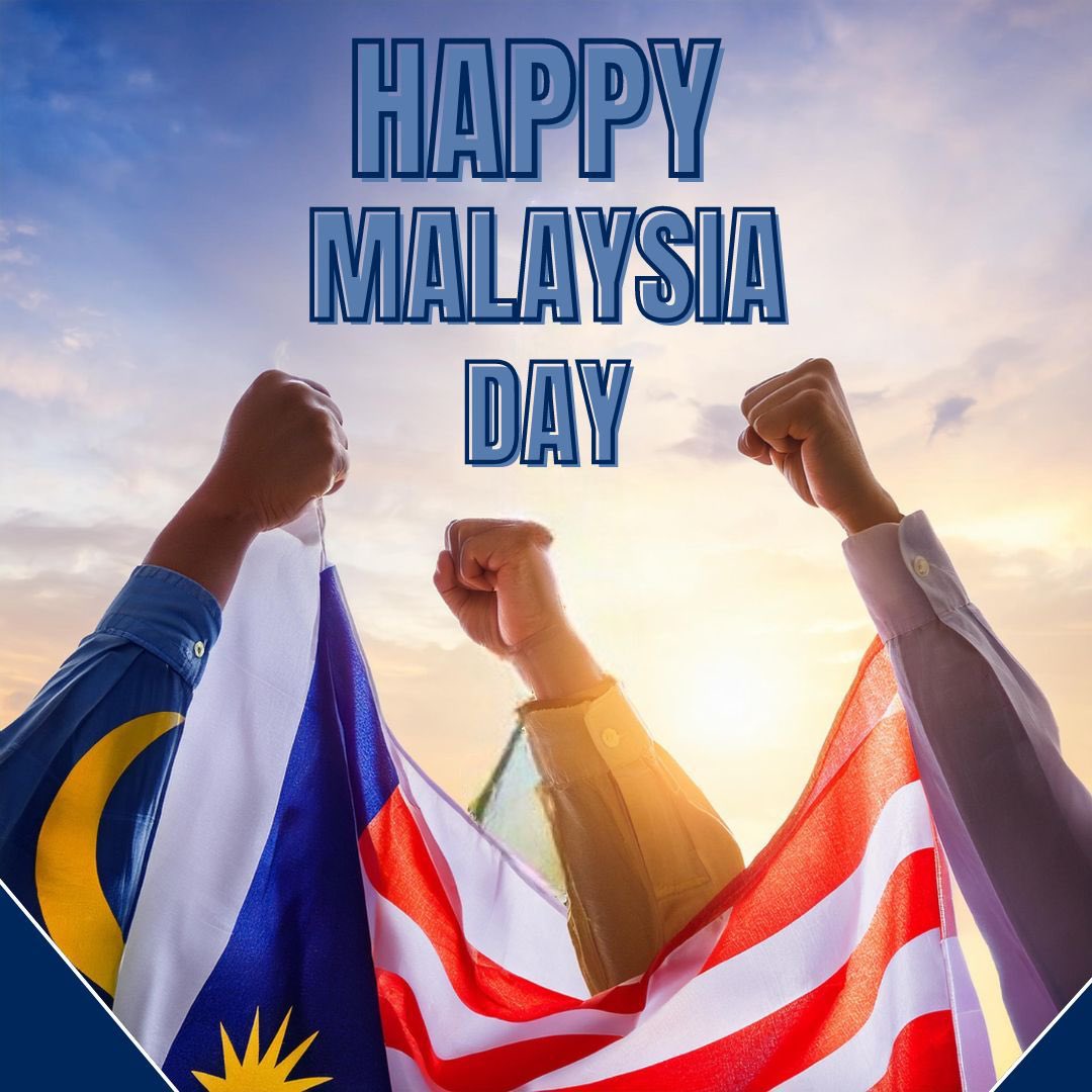 MYEmbTehran's tweet image. One heart, one spirit, one #Malaysia! Together, we celebrate the strength of our #nation. 
Happy Malaysia Day! 🇲🇾✨
____
Satu hati, satu semangat, satu Malaysia! Bersama kita raikan kekuatan negara kita. 
Selamat Hari Malaysia! 🇲🇾✨