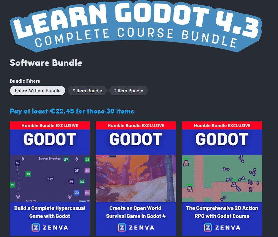 ziobob_gamedev's tweet image. We're so back!
For a fresh start I decided to take this bundle, I'm actually doing the Turn-based strategy one, it's so cool!👾
(did you know that website give you a discount after you do the "free try" and then cancel it?)👀
#gamedev #gamedeveloper #humblebundle #tutorial #zenva