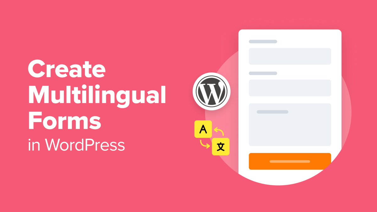 mariojuan77's tweet photo. How to Create Multilingual Forms in WordPress (2 Methods) https://t.co/WYcpL3ZyWc https://t.co/UngWklcnDw