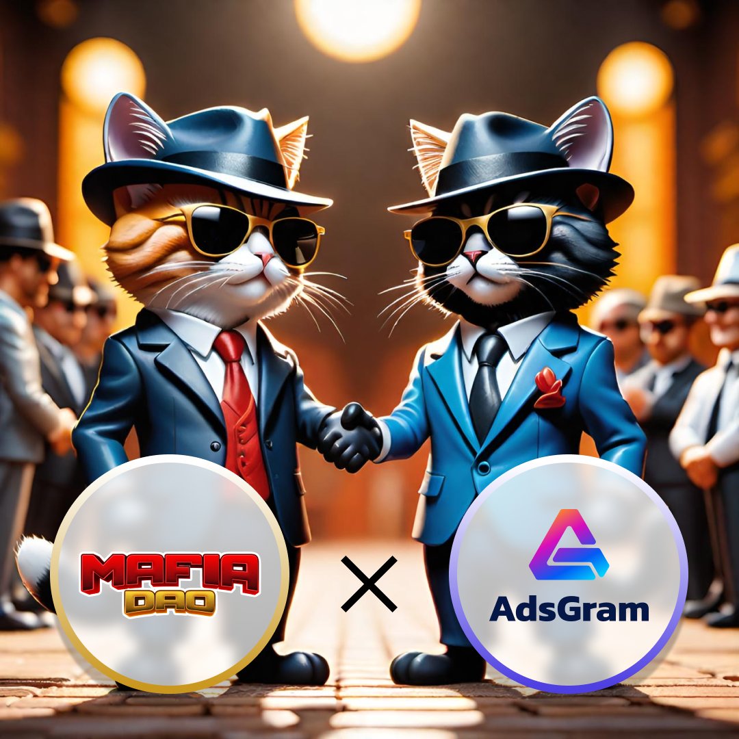 We’re excited to announce our new partnership with @adsgram_ai! This game-changer will help devs monetize and offer more rewards to you! 🎉 Stay tuned—there’s more to come! 😎

Play: t.me/MafiaDAOBot?st…