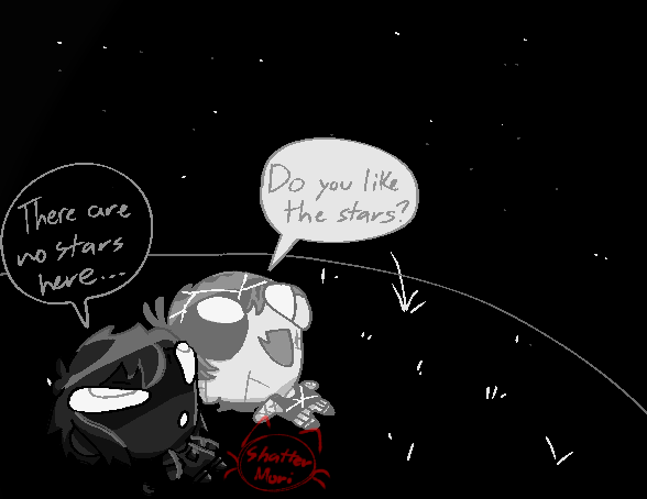 SHATT3RM0RI's tweet image. StrangeMirror moment. #MirrorspaceAu #OMORI