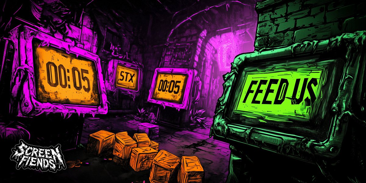 ScreenFiendsNFT's tweet image. The Frenzy begins soon... 🌀

As we build toward the launch of Nakamoto, the Fiends will dive into a frenzy, exploring the wildest and most innovative projects on @Stacks. 

Reply with the Stacks projects you think the Fiends should be feeding on.

Who knows what the Fiends might…