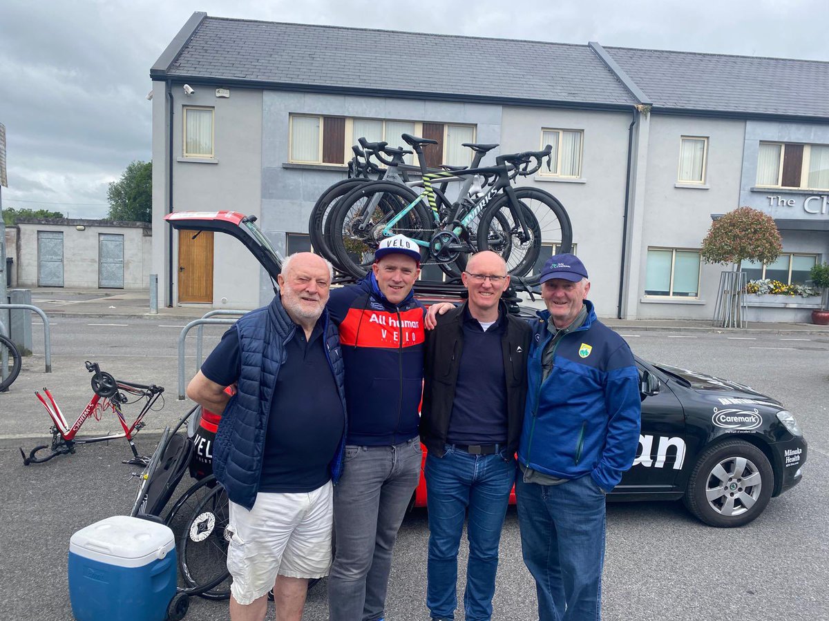 It is with deep sadness that we convey the sad news, that our great friend &amp; cycling colleague of many decades, Ted Crowley of Midleton, has left us to continue his cycling P.A. duties in heaven.

Ted first came to Listowel to the Gene Moriarty memorial cycle race