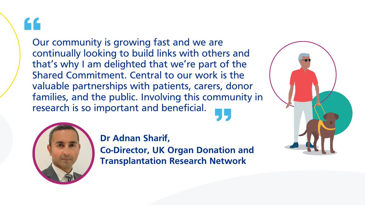 UKODTRN's tweet image. Here is what our Co-Director has to say out joining the @HRA_Latest #SharedCommitment on Public event in research