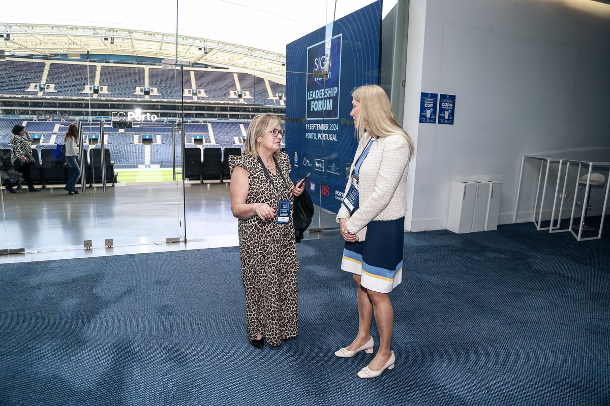 SIGAlliance's tweet photo. The VIP Tribune of the iconic @FCPorto Stadium hosted over 150 attendees for the #SIGAWomen Leadership Forum.
Check out some of the best moments captured through the lens of Fernando Silva!
Click for more photos:
📸https://t.co/HQNdAEyN4j https://t.co/sji4ze7Vhu
