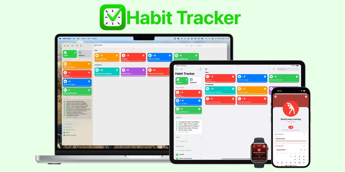 Habit Tracker tweet media