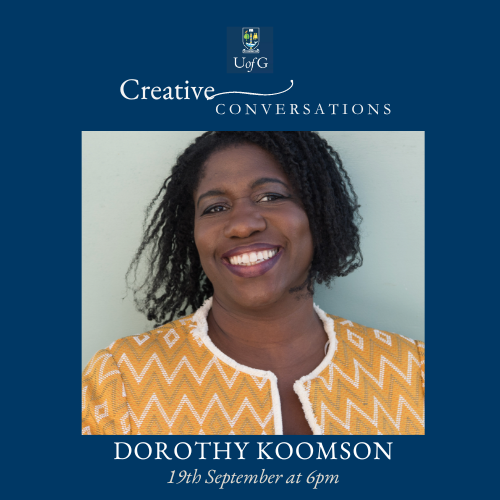 Creative Conversations begins this Thursday evening at the University Memorial Chapel with highly acclaimed and award winning author Dorothy Koomson. Dont miss this one. We are so thrilled to host <a href="/DorothyKoomson/">‘Dr’ DOROTHY KOOMSON | Bestselling Author</a> 
eventbrite.co.uk/o/creative-wri…