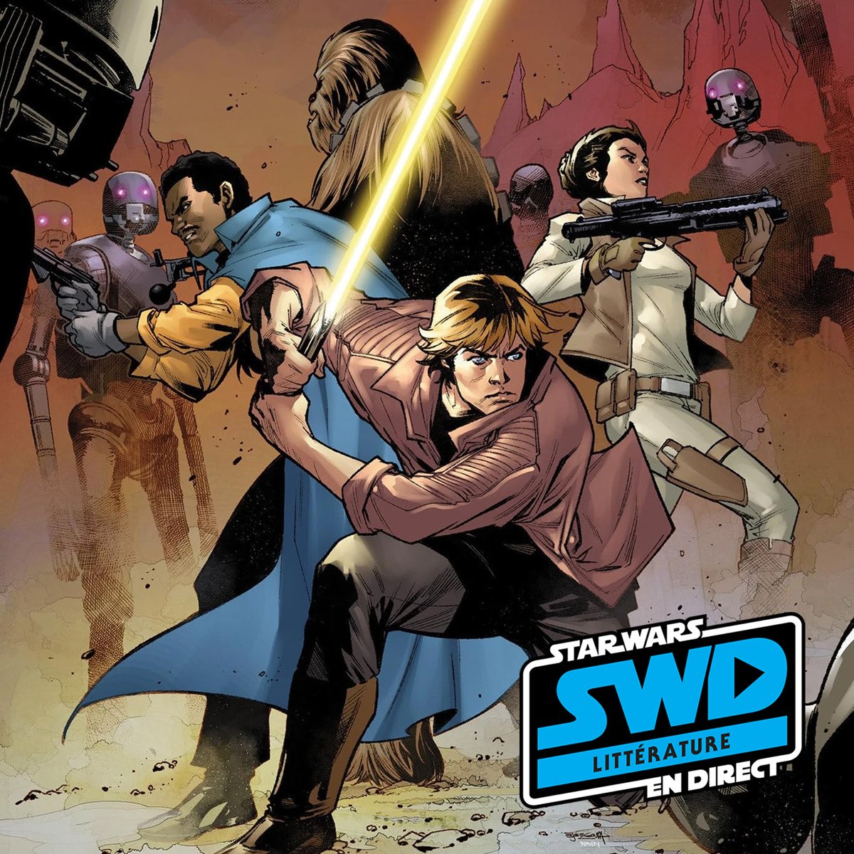 🎧[PODCAST] Francis et Jean offrent leur critique du tome 7 de la série Star Wars suivant les évènements de  Dark Droids. Épisode disponible sur Youtube et les différentes plateformes podcast.
▶️ YouTube : youtu.be/7AQV7DeQaAc

#StarWars #StarWarsPodcast #StarWarsComics