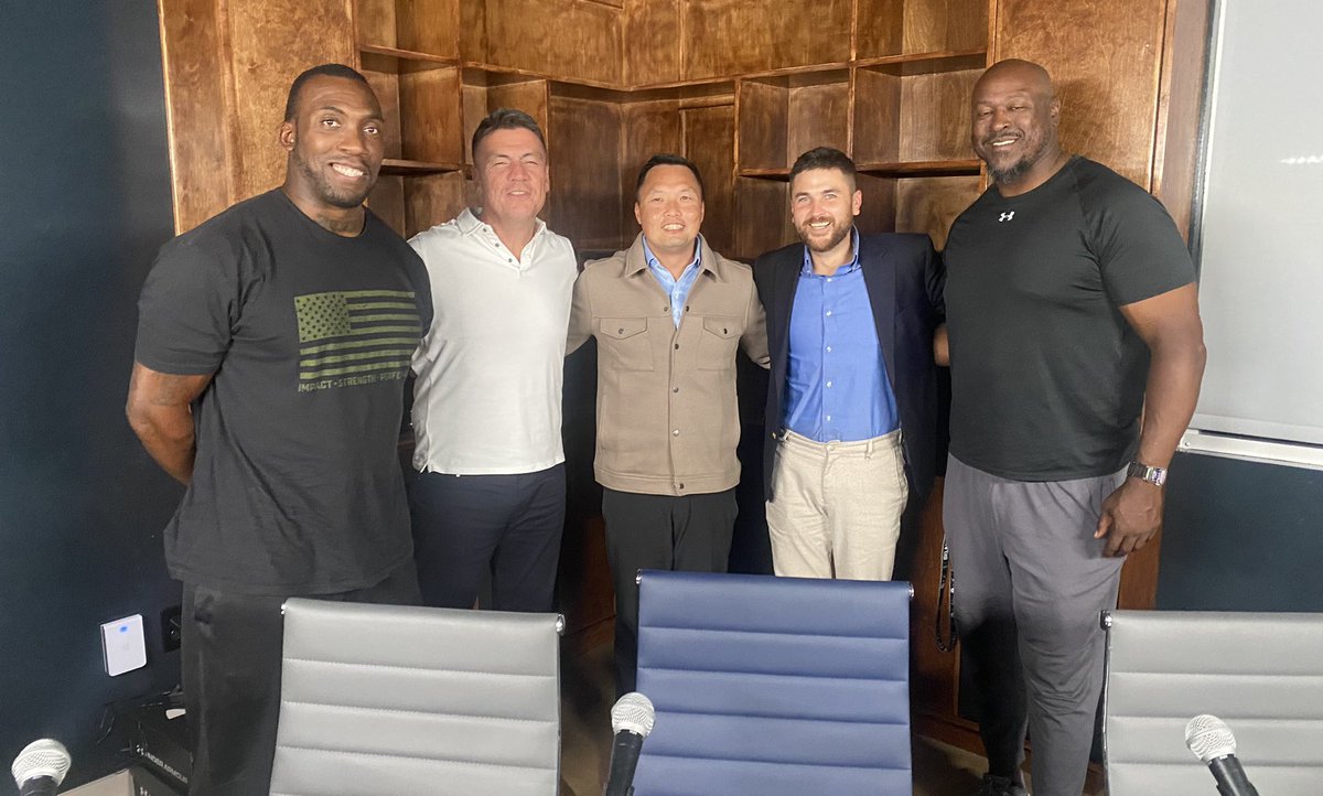 Tom George (@coachgeorge5) on Twitter photo The PodCast is coming! Real, unfiltered, honest, buckle up! 🇺🇸
#Life #Leadership #Politics #Religion #FACTS #MYOB
“I am honored to be sitting next to this group of Men!”
<a href="/UNDEFEATED_BRO/">Hoang Lam (American/Freedom)💯🇺🇸</a>
<a href="/Justin_F_Wood/">Justin F. Wood</a>
<a href="/MahalaWiggins/">Mahala Wiggins</a>
<a href="/JimmyWilkerson/">Jimmy Wilkerson</a> The PodCast is coming! Real, unfiltered, honest, buckle up! 🇺🇸
#Life #Leadership #Politics #Religion #FACTS #MYOB
“I am honored to be sitting next to this group of Men!”
<a href="/UNDEFEATED_BRO/">Hoang Lam (American/Freedom)💯🇺🇸</a>
<a href="/Justin_F_Wood/">Justin F. Wood</a>
<a href="/MahalaWiggins/">Mahala Wiggins</a>
<a href="/JimmyWilkerson/">Jimmy Wilkerson</a>