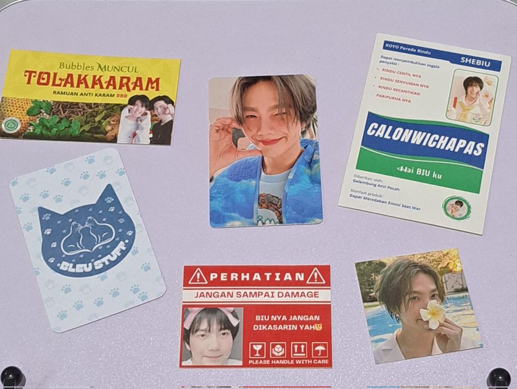 Knock knock <a href="/bleustuff/">BleuStuff Jastip, INA GO Thai & KR</a>
Akak, terima kasih yaaaa. Pesanannya sudah sampai
Beli sticker gratis pc kah ini? 😂 Gemes banget stickernya weh

Sukses terus buat os nya eaaaa 🫶