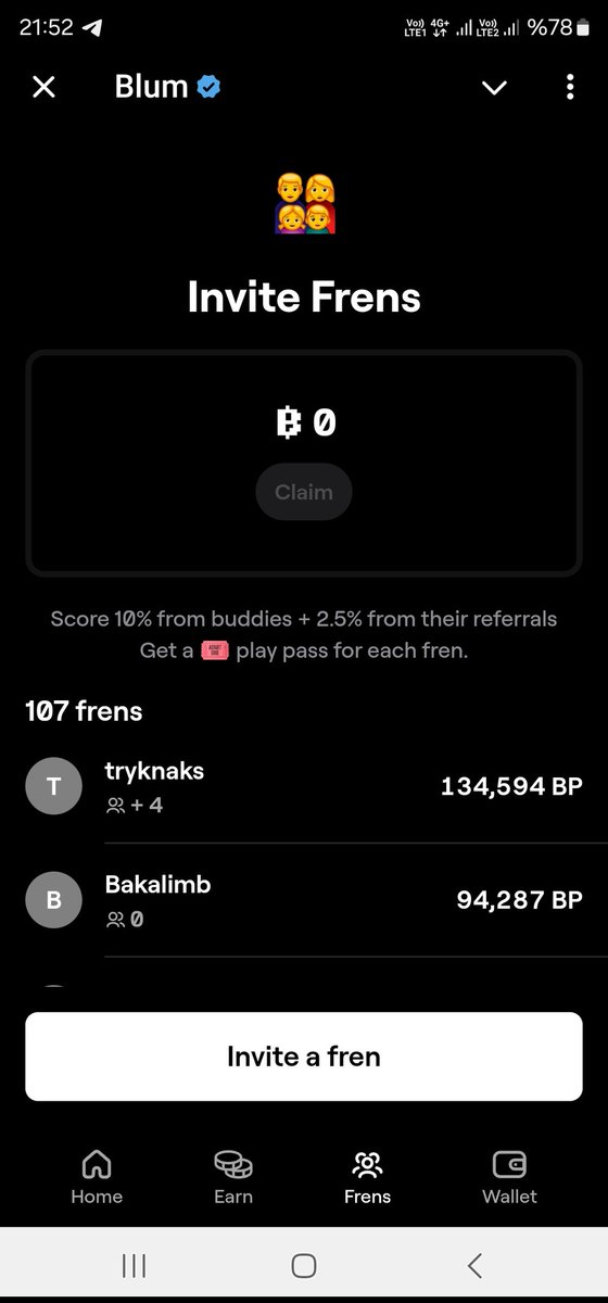 hardonlines's tweet photo. @blumcrypto It never writes for 8 hours and there was a problem. Why did this problem occur after 100 hours?

I dont claim. https://t.co/CGf6ZmSSqb