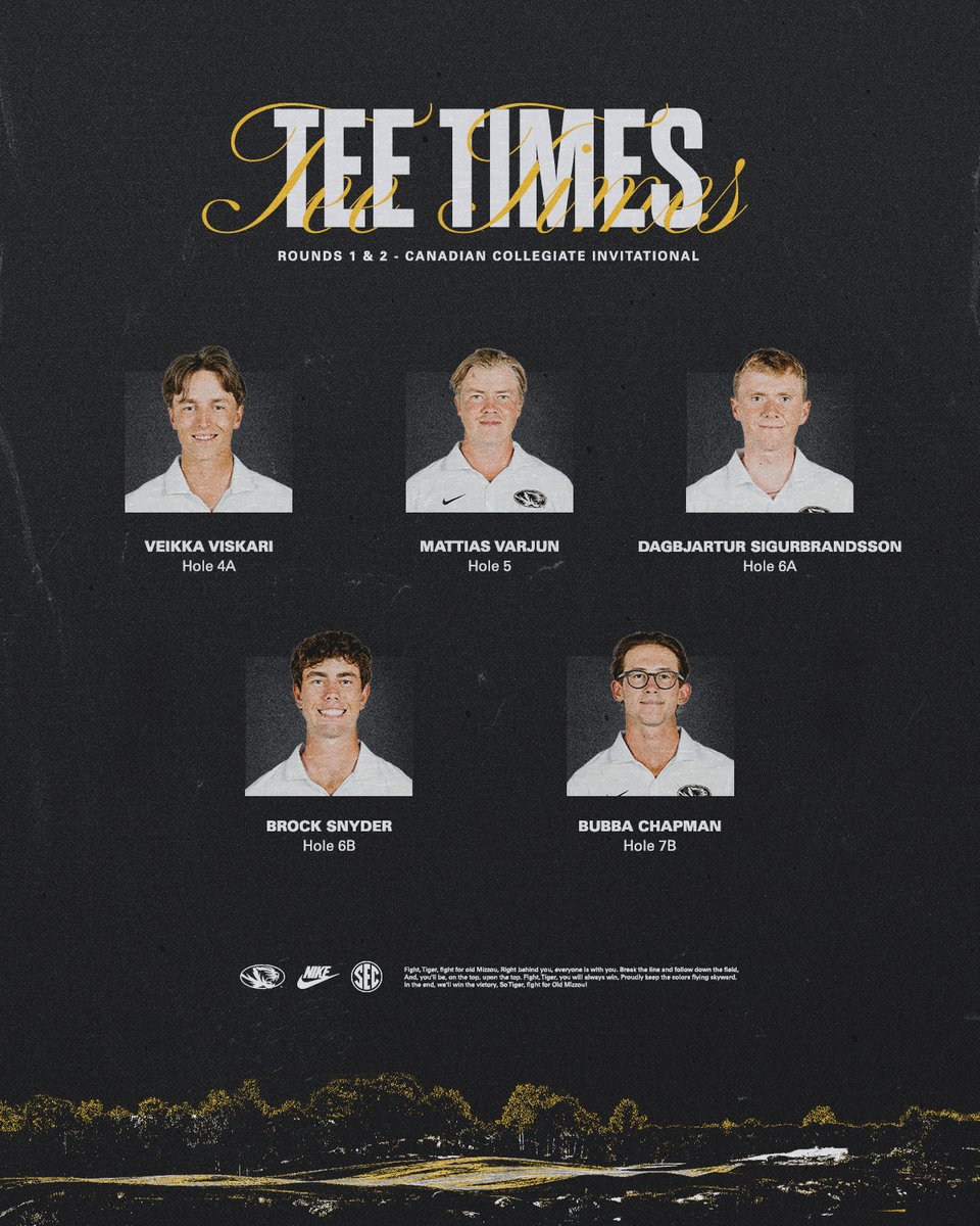 Mizzou Men's Golf tweet media