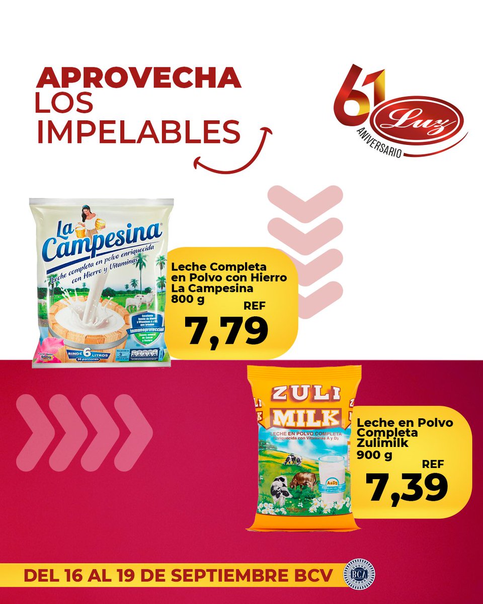 mercadosluzca's tweet photo. ¡Descuentos increíbles te esperan😎!

Visítanos y aprovecha los #IMPELABLES en nuestras sucursales del 16 al 19 de septiembre de 2024.

#Automercadosluz #Septiembre2024 #descuentos #promos https://t.co/6RC3BIYxNR