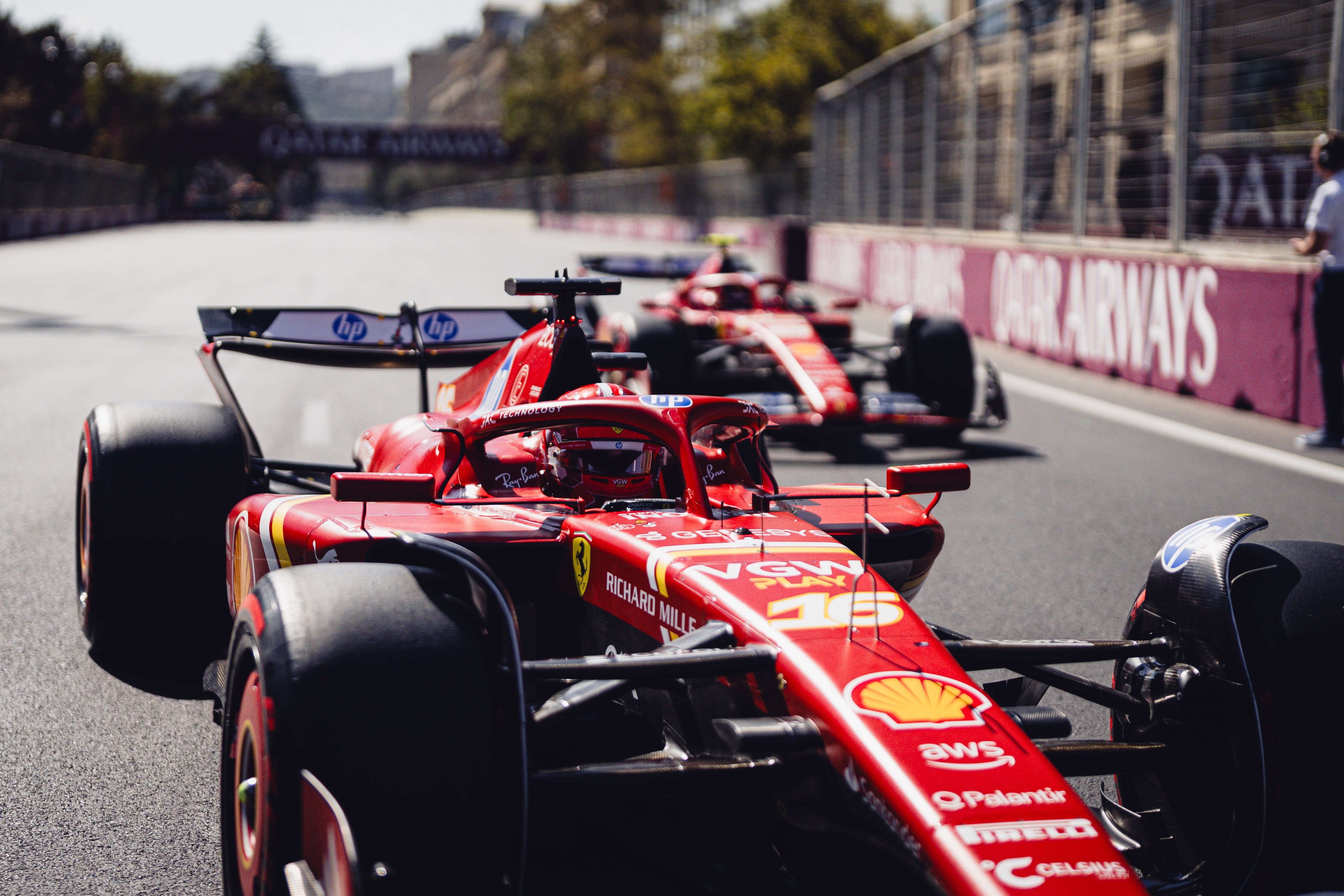 Charles Leclerc, Ferrari, Balu