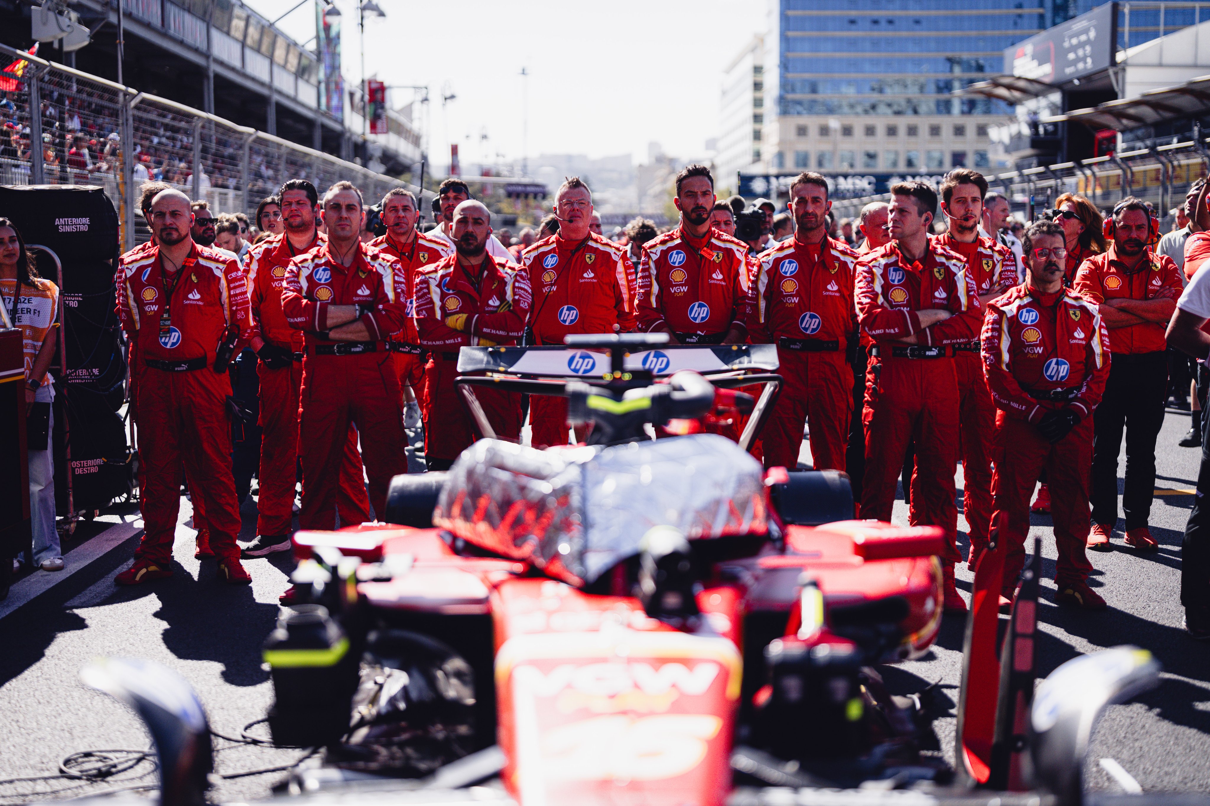Ferrari F1 team