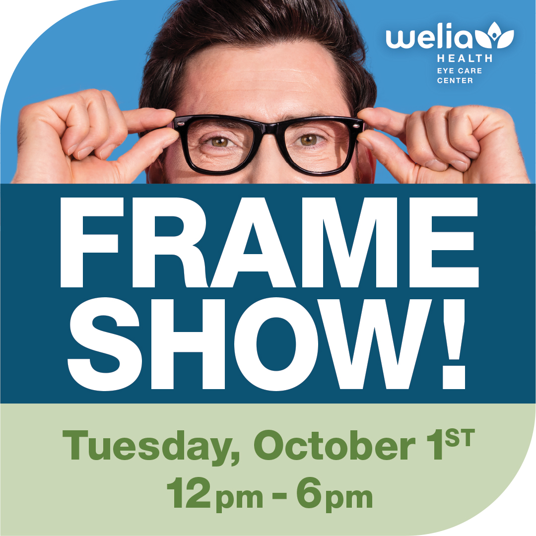 👓✨ Join us at Welia Health’s Frame Show! Get 25% OFF your first pair and 50% OFF your second. Explore top brands and enjoy light refreshments. 🌟🕶️ #WeliaHealth #FrameShow