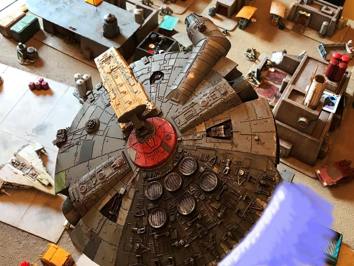 Afternoon everyone 🙂 Wasn't able to post this yesterday so here we are today. Game five in our little Star Wars campaign using Wiley Games Galactic Heroes 2 rules 👍

oshiromodels.co.uk/post/star-wars…