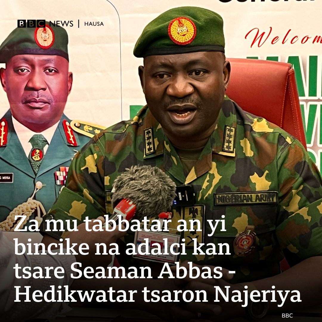 bbchausa's tweet photo. Hedikwatar rundunar tsaron ta Najeriya a wata sanarwa ta ce, babban hafsan sojin ƙasar, Janar Christopher Musa ya ba da umarnin fara binciken gaggawa domin gano haƙiƙanin abin da ya faru kuma za a sanar da ƴan ƙasa sakamakon binciken.

Ƙarin bayani - https://t.co/97xLbBjtRo https://t.co/OT04ISNJTr
