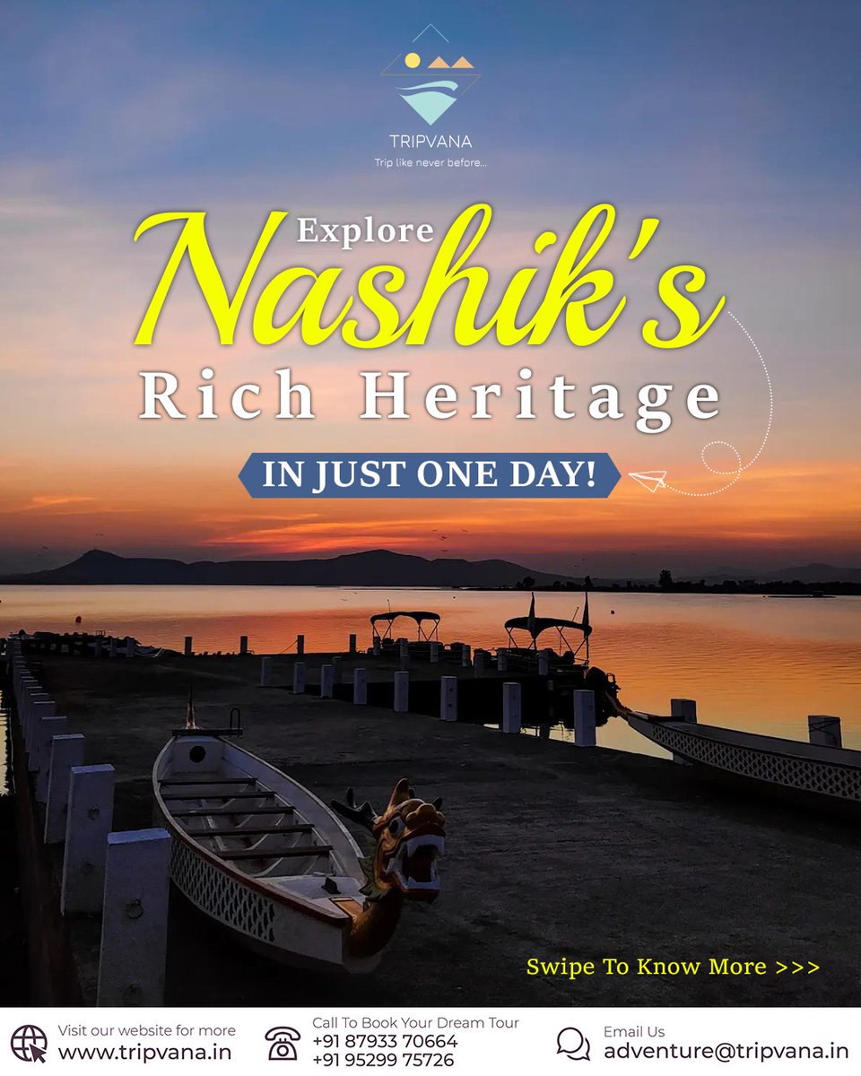 tripvanaadv's tweet photo. See the Best of Nashik in Just One Day!
.
.
#ExploreNashik #Heritage #nashik #nashikcity #nashikgram #nashikfood #explorenashik #pandavleni #pandavlenicaves #Girnare #trimbakeshwar #trimbakeshwartemple #trimbakeshwarnashik #sitagufa #kalaramtemple #tripbooking #traveladvisor https://t.co/QkuPgVO3BX