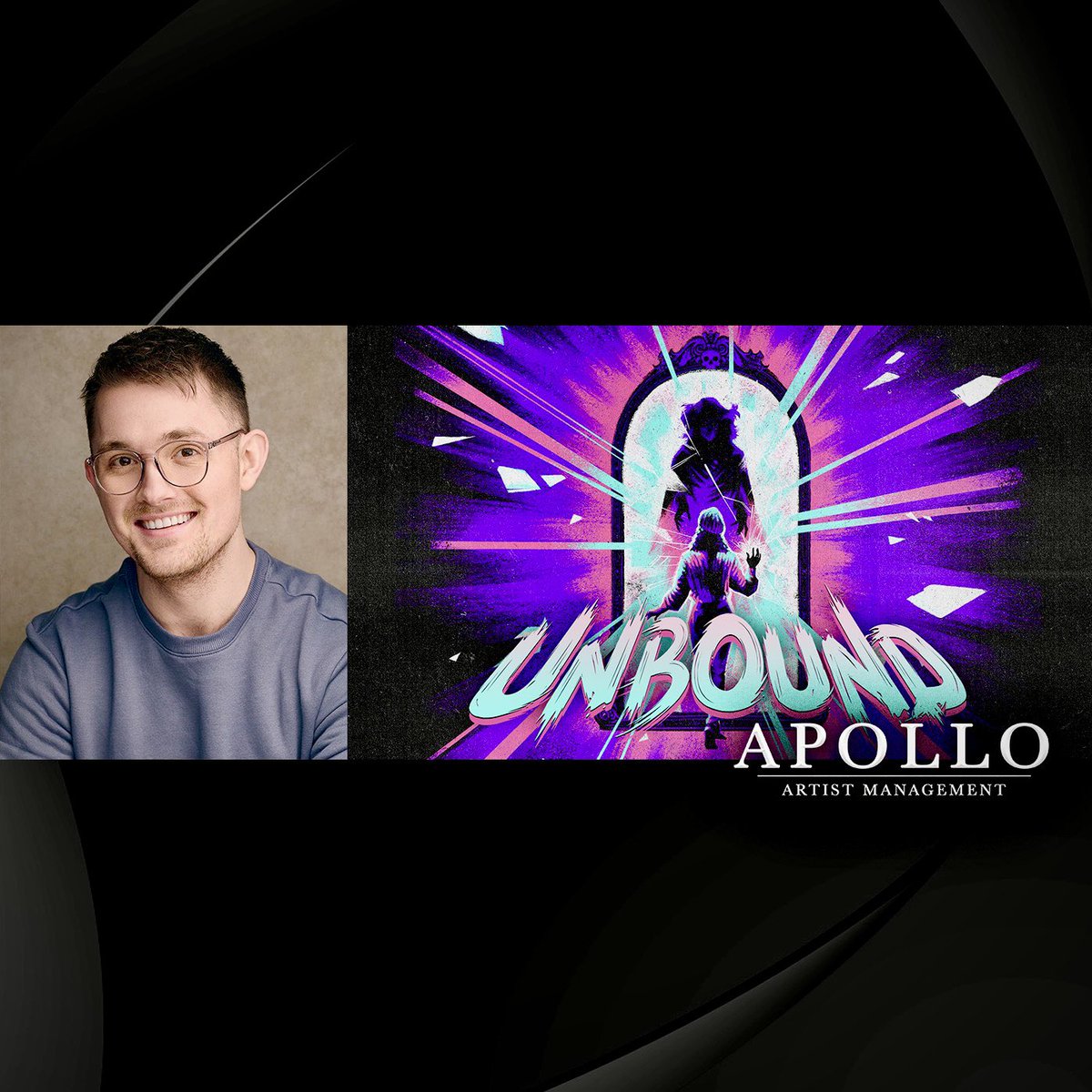So excited that Matthew Harvey's (@MHarveyMusic) new musical, 'Unbound' (<a href="/UnboundMusical/">Unbound</a>), will be playing at the Hoxton Hall (<a href="/HoxtonHall/">Hoxton Hall</a>) on the 27th October! #TeamApollo #ProudAgents #Unbound