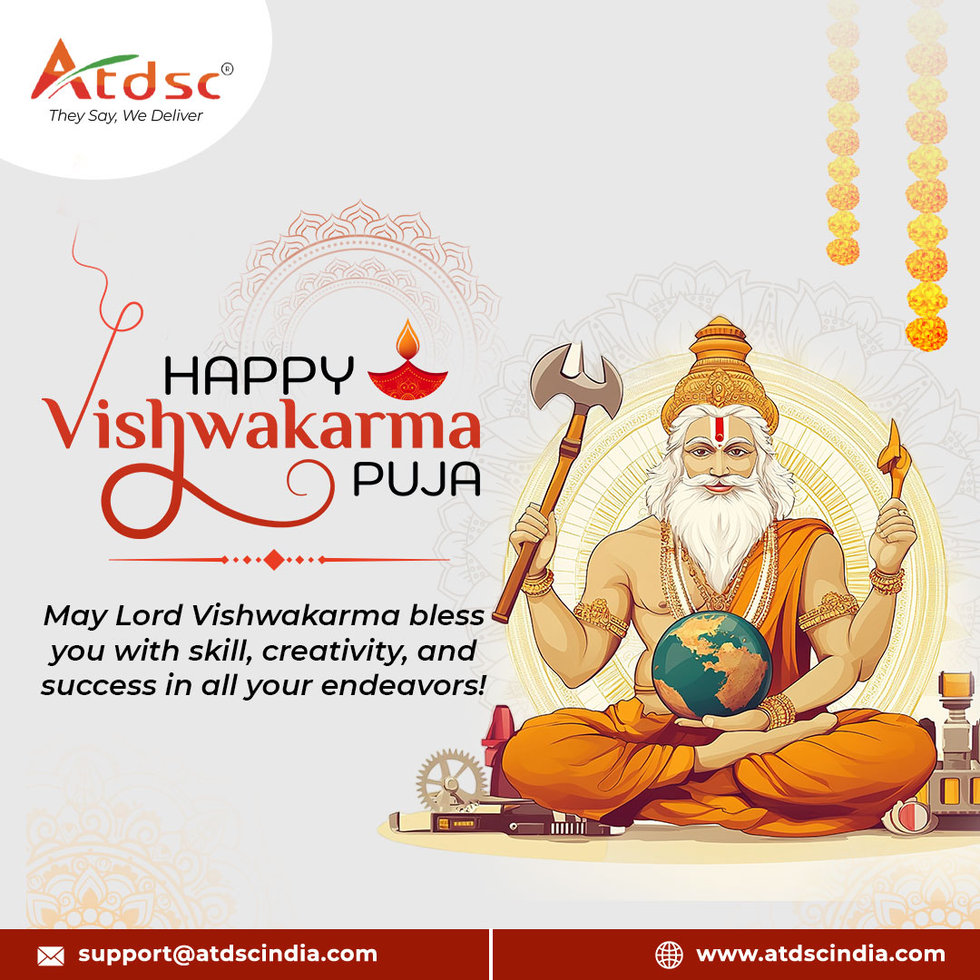 _atdsc's tweet photo. Honoring the divine architect, Lord Vishwakarma, for crafting the world with precision and creativity. 🌿🛠 Wishing everyone a blessed Vishwakarma Puja! 🔨🙏
Email: support@atdscindia.com
Website: https://t.co/VjskNbZ8Ov
#VishwakarmaPuja #atdsc #audiovisualsolutions #Peace https://t.co/w9iB0J76YX