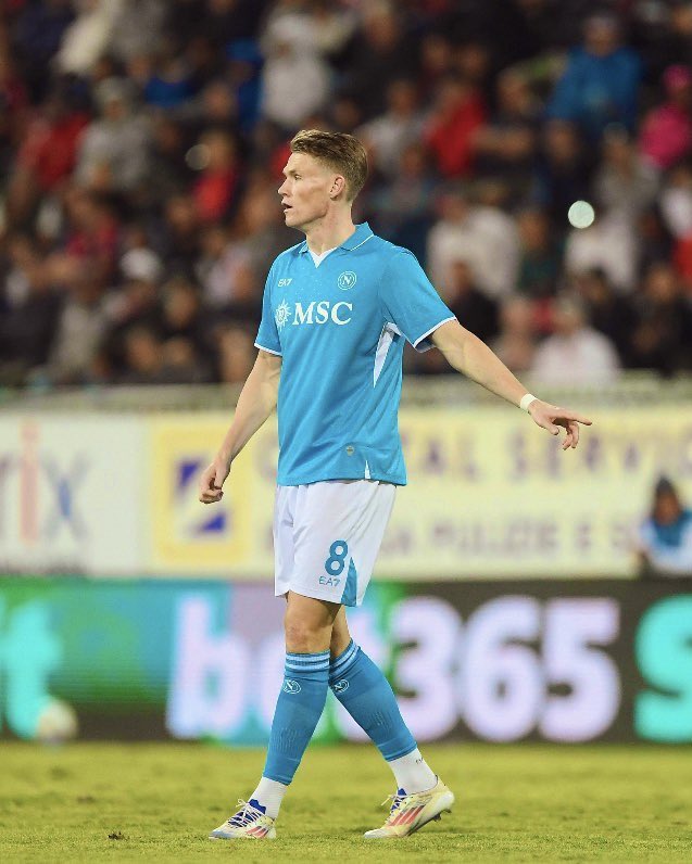 🤩| Scott McTominay debutó con la camiseta del Napoli.