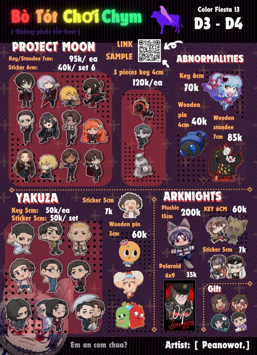 sir_nootsalot's tweet photo. My catalogue for an artist alley Color Fiesta in Ho Chi Minh city, Vietnam. 🥹
This will be my first time joining in an artist alley, very excited.
#colorfiestaparanormal #colorfiestaseason13 #cofiss13 https://t.co/Tns3MqJXnZ
