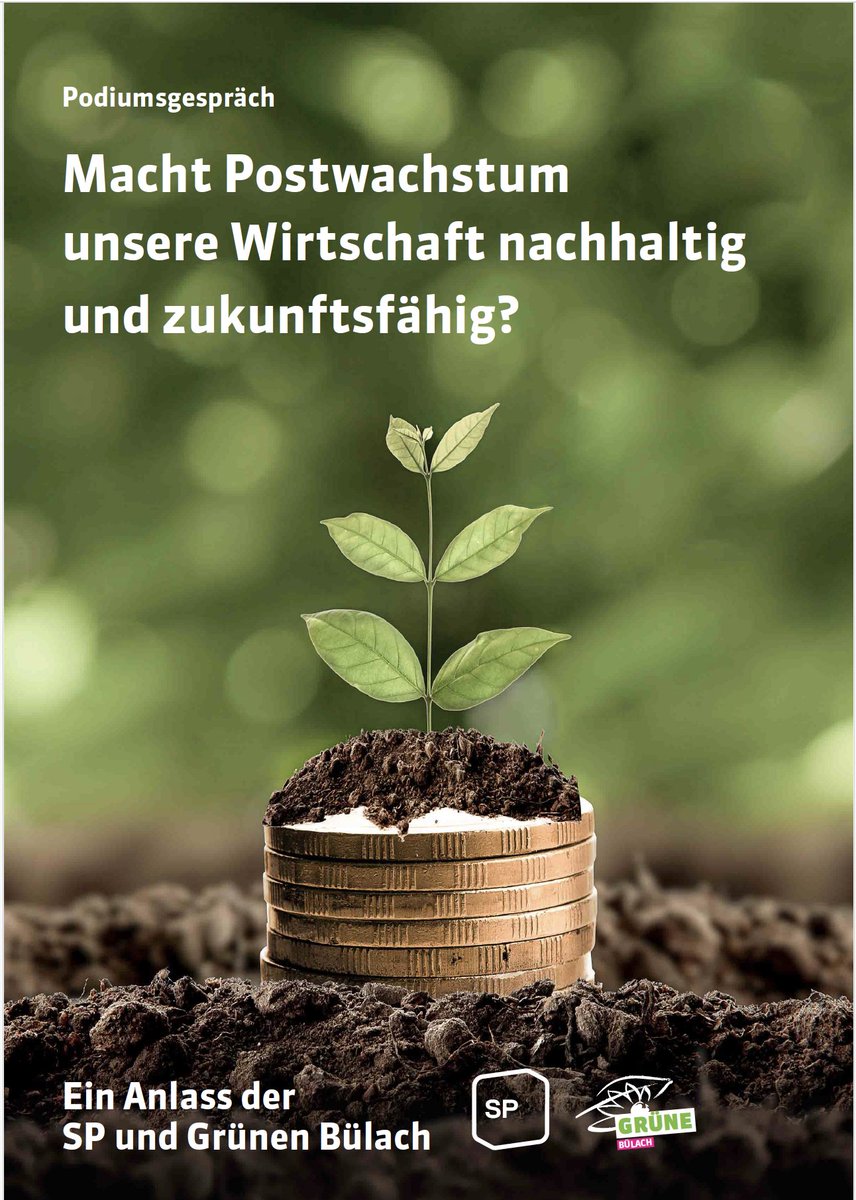 Grüne Bülach:  
Hotel Restaurant Zum goldenen Kopf. · Bülach, Kanton Zürich  
· Neue Wege des Wirtschaftens, von Konsum und des Wohlbefindens sind nötig, damit wir der Klimakrise und der zunehmenden Ungleichheit entgegenwirken können. 
Zwei Fachleute zeigen uns Wege auf. Danach