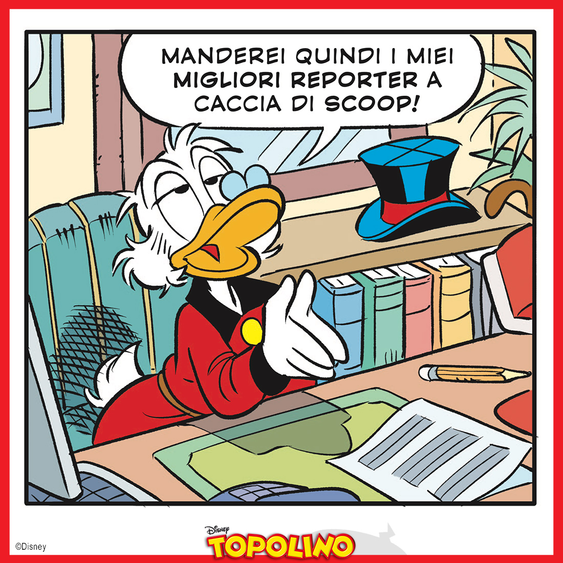 TopolinoIT's tweet photo. Anche a Paperopoli il calciomercato è entrato nel vivo! #TopolinoMagazine https://t.co/3SrwySAbP9