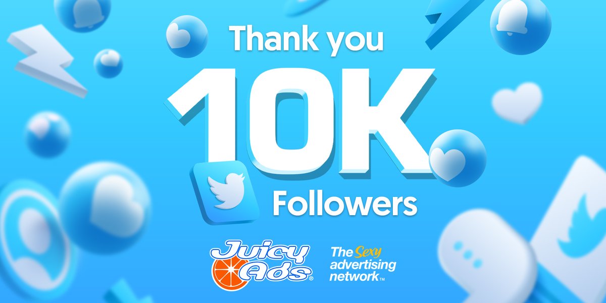 juicyads's tweet photo. We've just hit 10K followers! Big shoutout to our amazing JuicyAds community for all the love and support. Here’s to even more growth, connections, and exciting moments ahead 🧡

#KeepItJuicy https://t.co/fyEb2itxUB