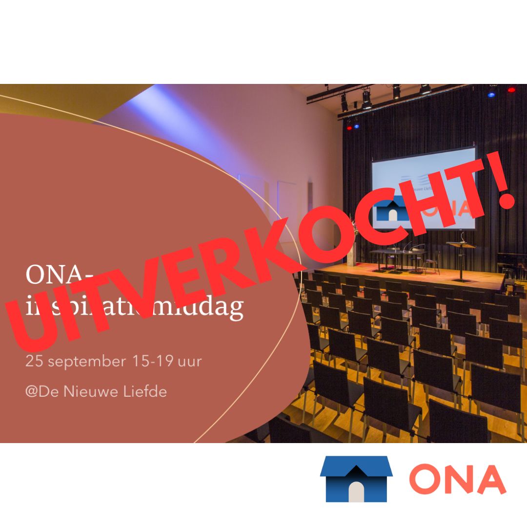 Wow, alle 250 tickets voor de ONA-inspiratiemiddag op woensdag 25 september zijn uitverkocht! 
Heb je misgegrepen maar wil je op de hoogte blijven van toekomstige events en het aanbod van ONA? Schrijf je dan in voor onze nieuwsbrief: lnkd.in/e3pyT8Tb
#onderwijs #Amsterdam