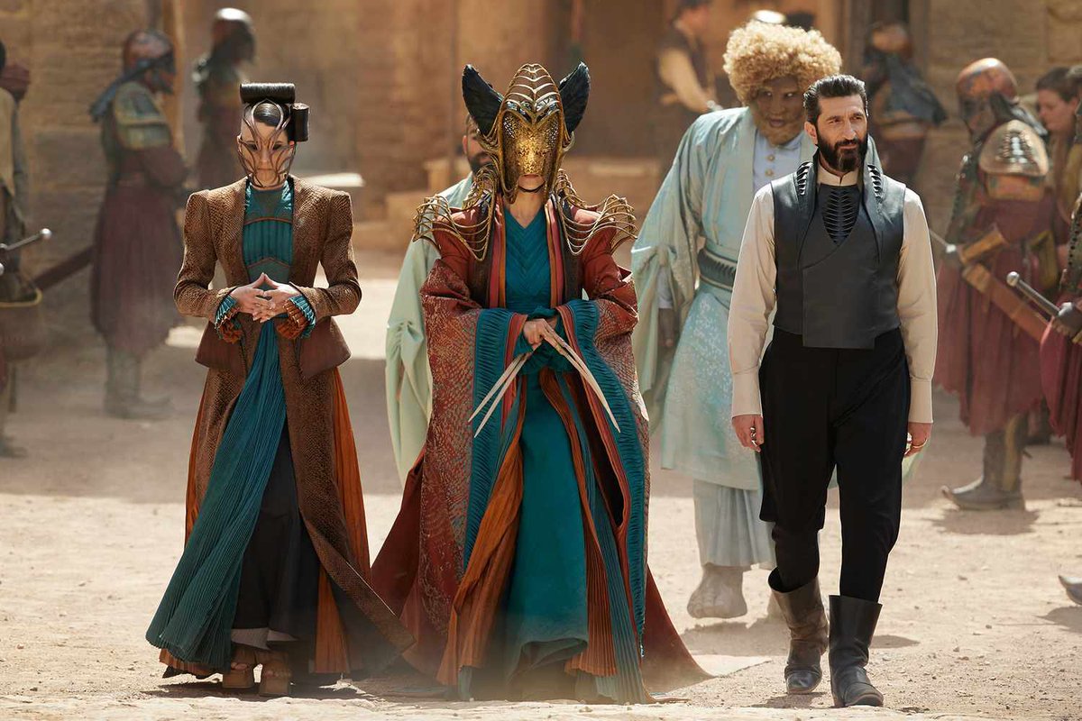 gtwycrdrvr's tweet image. no shade but imo the wheel of time continually gets snubbed by the Emmy’s for VFX work, costumes, makeup, and acting like just look at the material #TheWheelOfTime