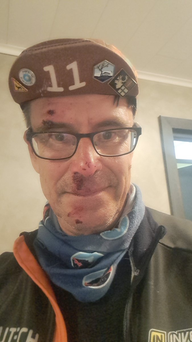 #ruska2024 pientä lähikontaktia 7v pyöräilijä tyttöön. Kaikki kunnossa vain katuuskottavuus säilyy