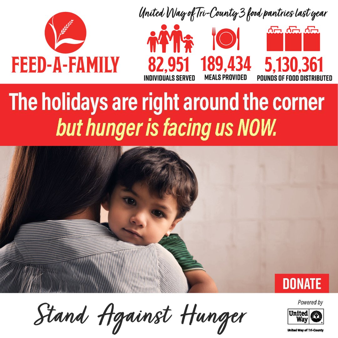 uwoftc's tweet image. Will you help feed those in need? #StandAgainstHunger this September. Please donate today: uwotc.org/feed. 🍎