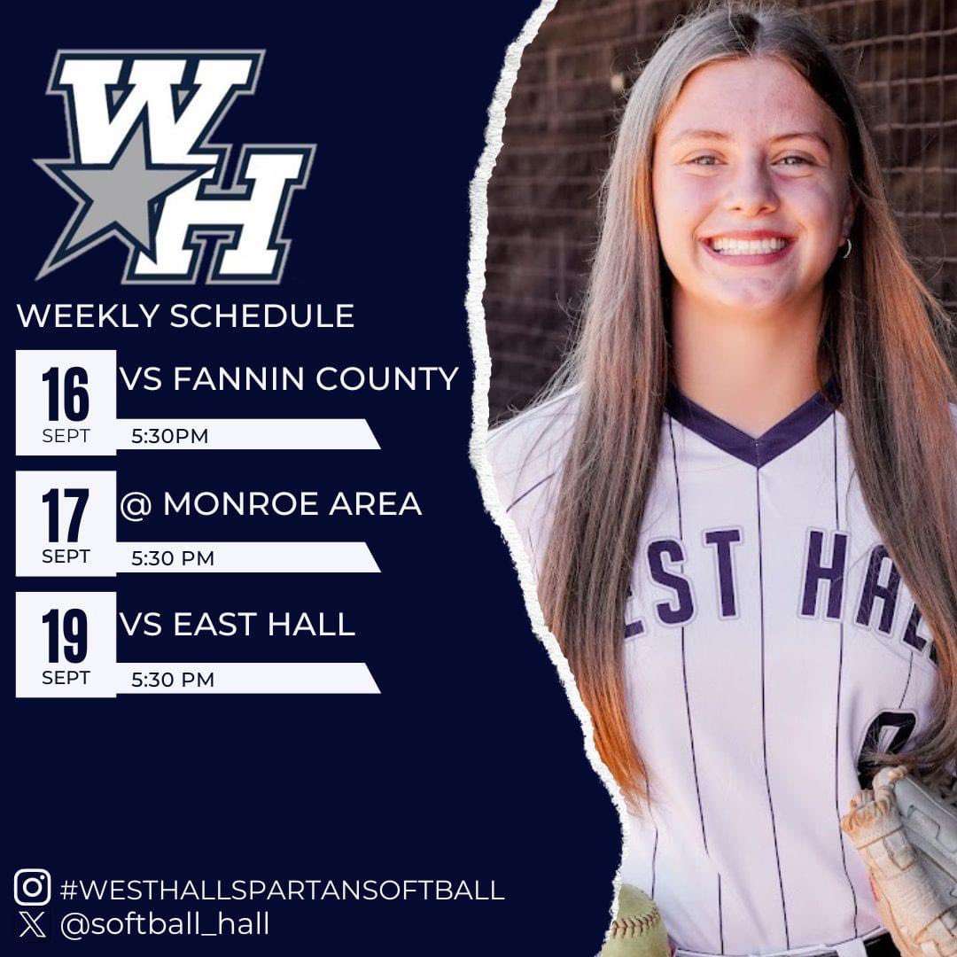West Hall Softball tweet media