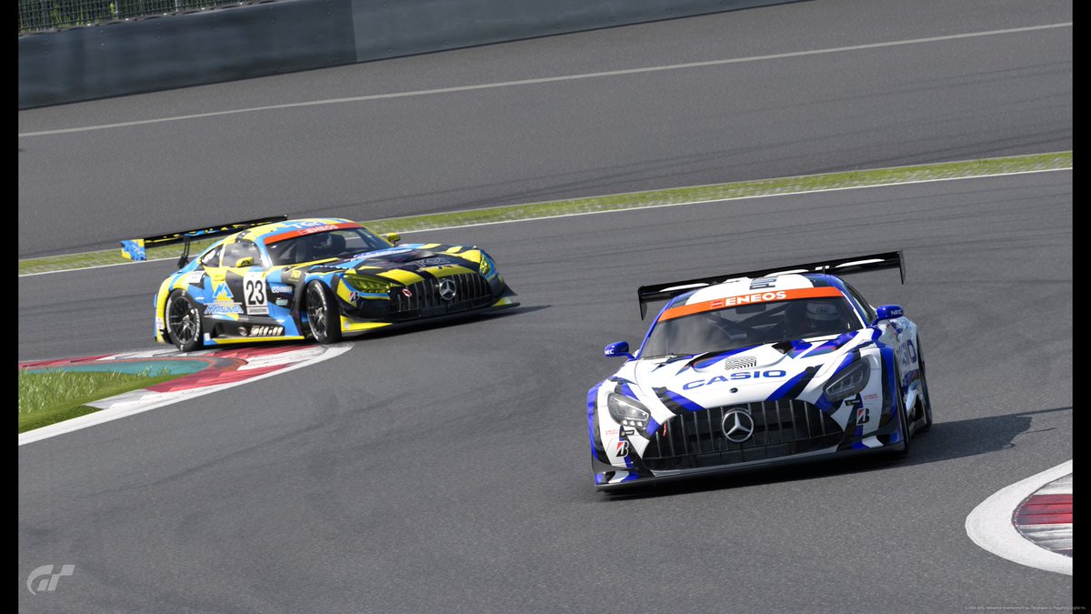 EnjoyRacing763's tweet photo. No.376 CASIO AMG GT3
#GT7 #GranTurismo7 #FujiSpeedway #FSW #PS5Shere https://t.co/iD0pkQAssL